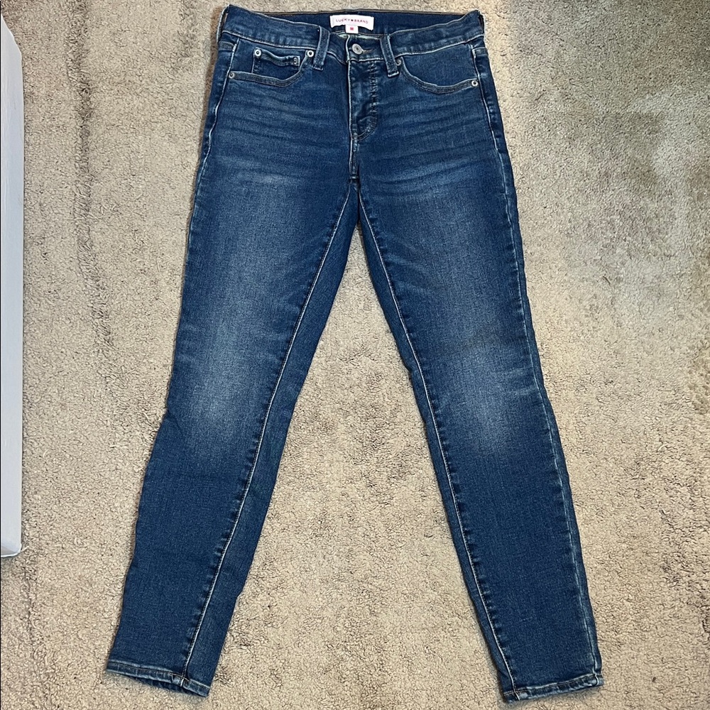 Lucky Brand Ava Mid Rise Skinny Jeans in Lycell Size 4/27R